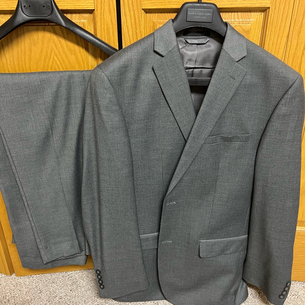 Marc New York Grey Suit and Slacks